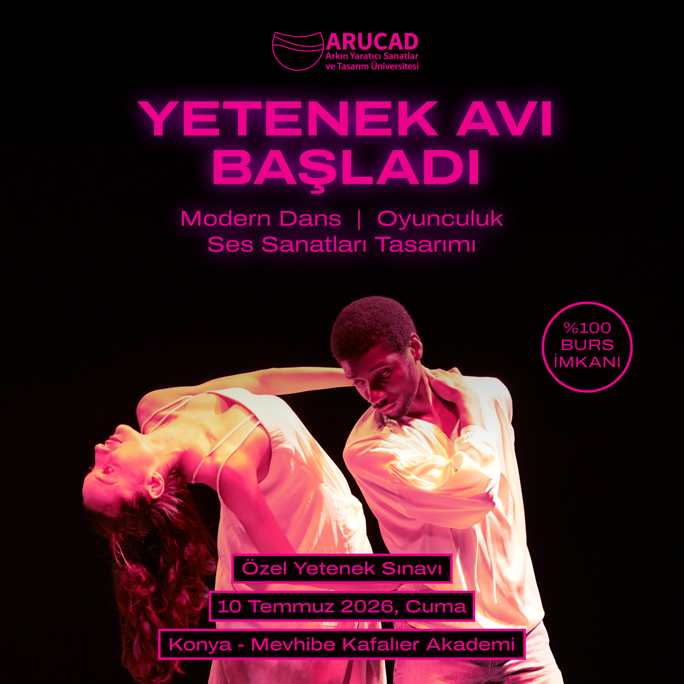 10 Temmuz 2026<br> Konya Mevhibe Kafalıer Akademi<br>Sivaslı Ali Kemal Cad.dedekorkut Mah.<br> Dağdelen Apt.no:68 C/d Yakameram, 42090 <br>Meram/Konya, Türkiye