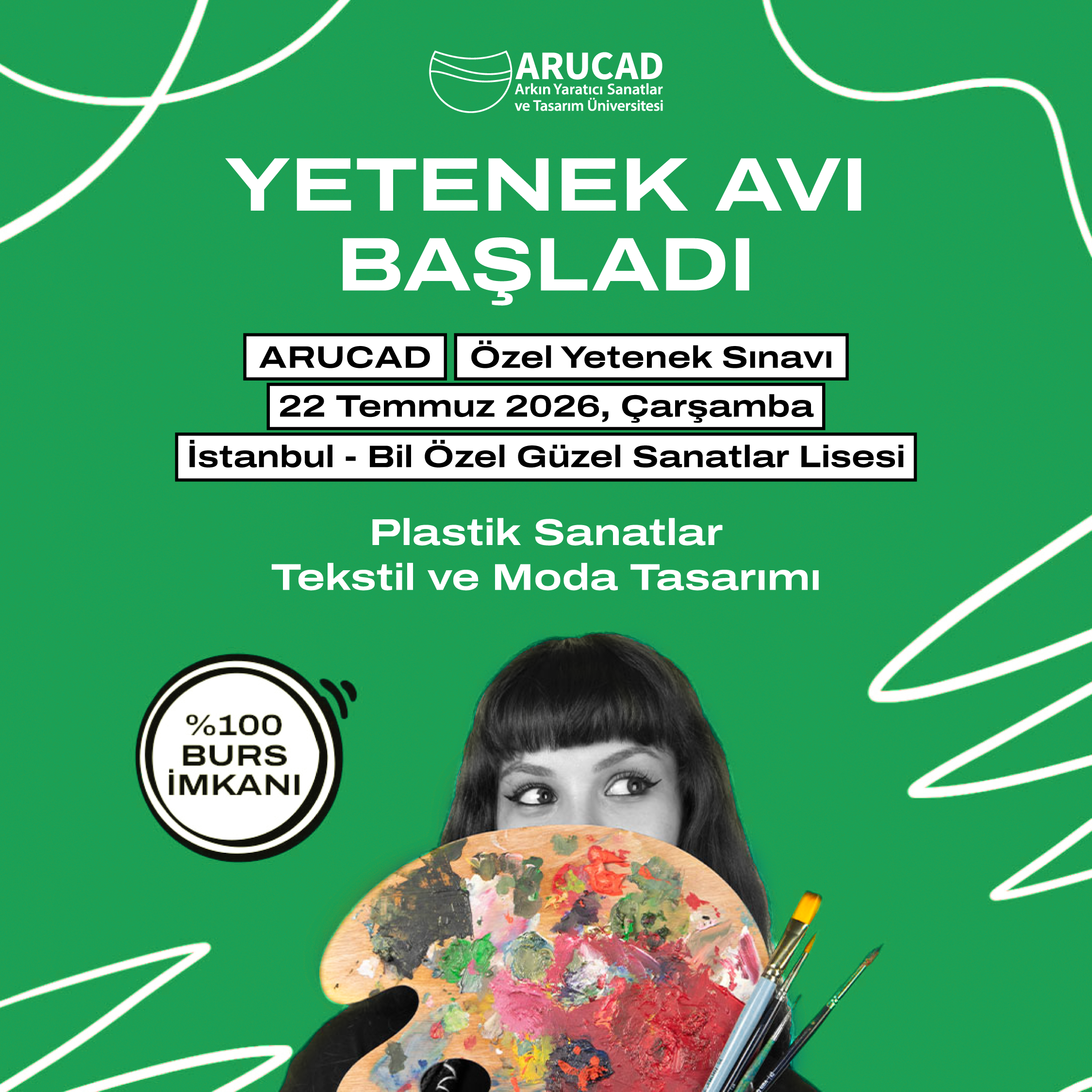 22/07/2026, İSTANBUL<br>Bil Özel Güzel Sanatlar Lisesi<br>Hasanpaşa Mahallesi, Uzunçayır Caddesi, No:16 <br>Kadıköy / İstanbul